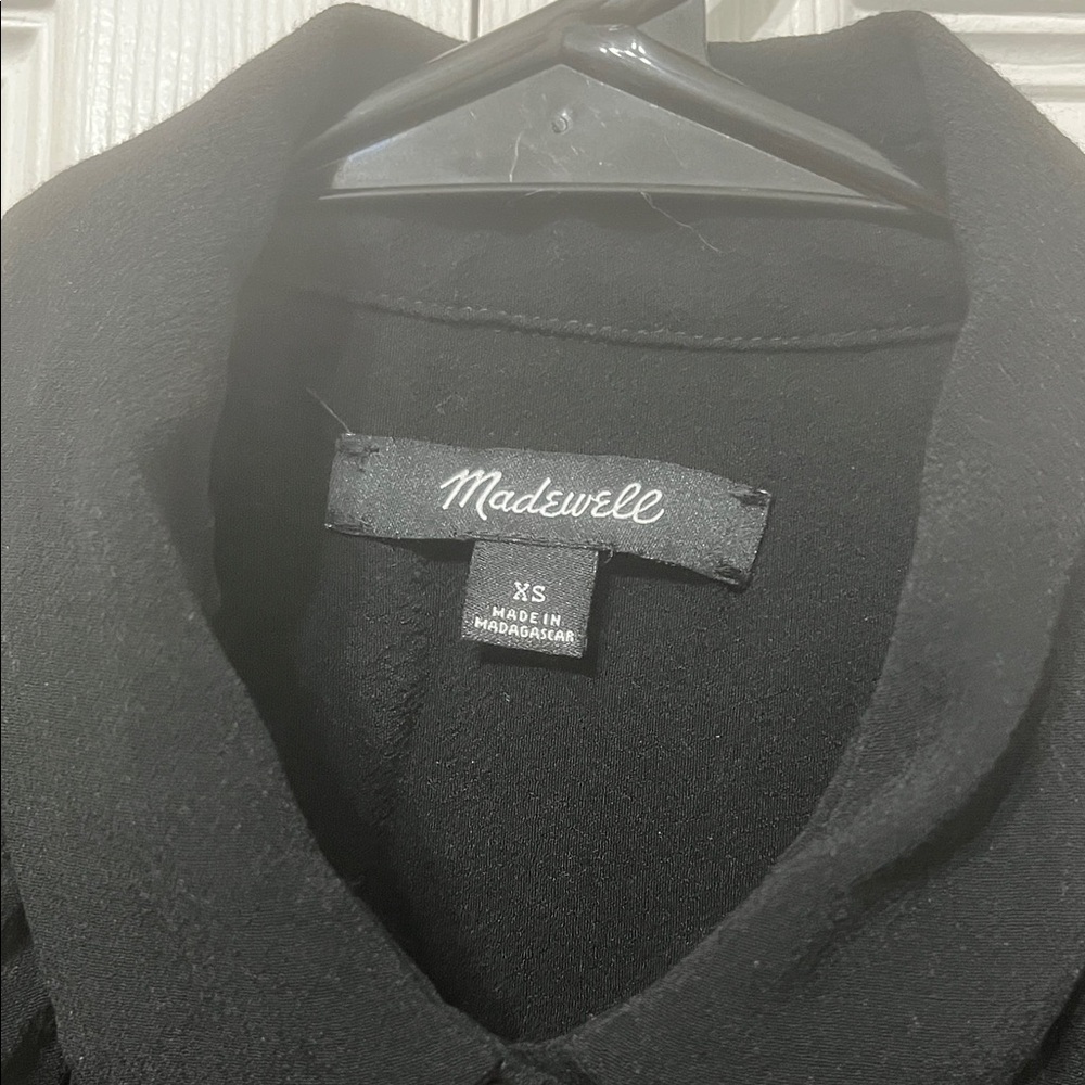 Madewell Black Button-Down Shirt - Picture 4 of 5